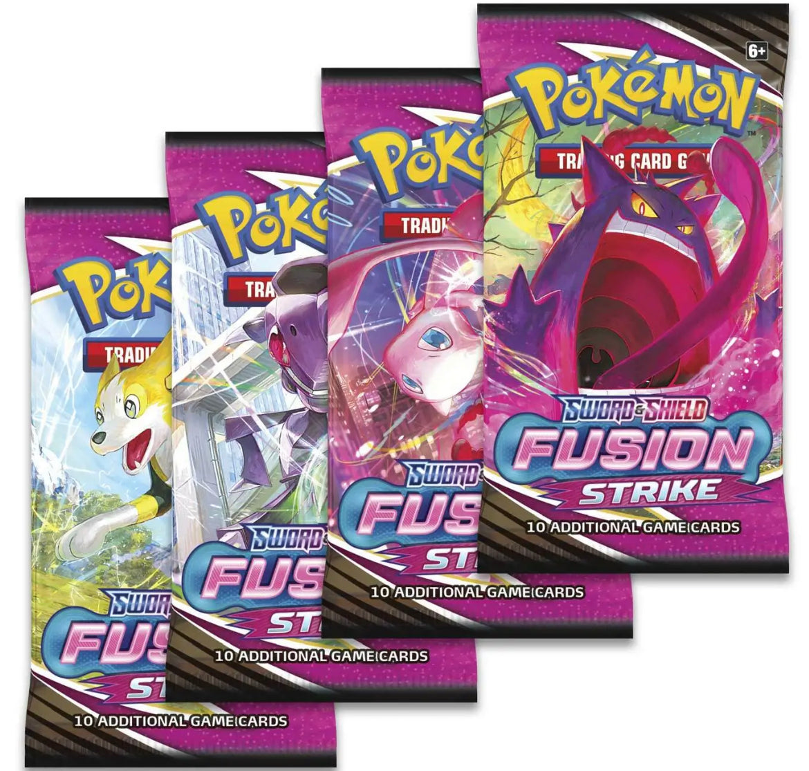 5 Pokémon Fusion Strike Booster Packs