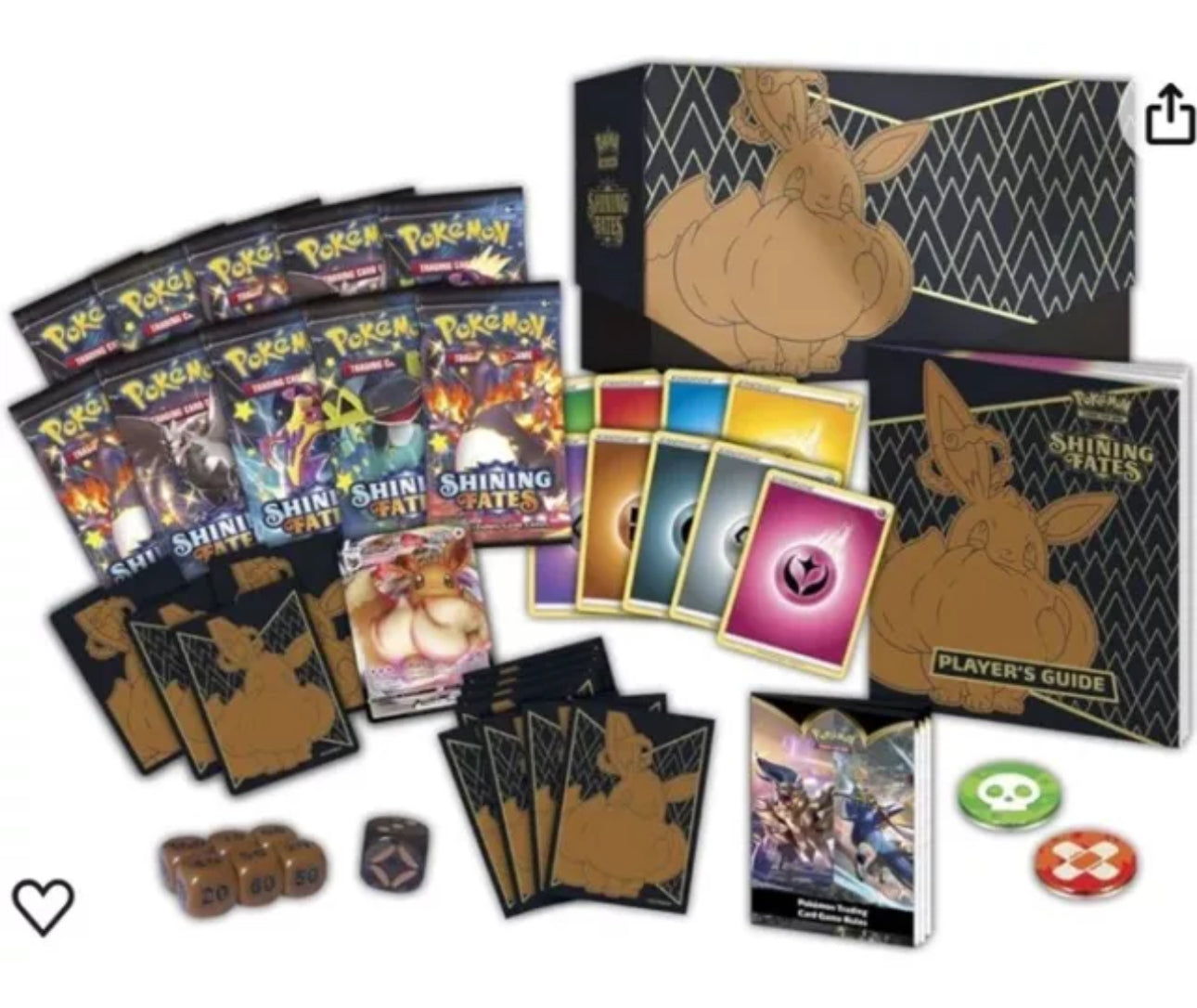 Pokemon TCG Shining Fates Elite Trainer Box ETB Factory Sealed