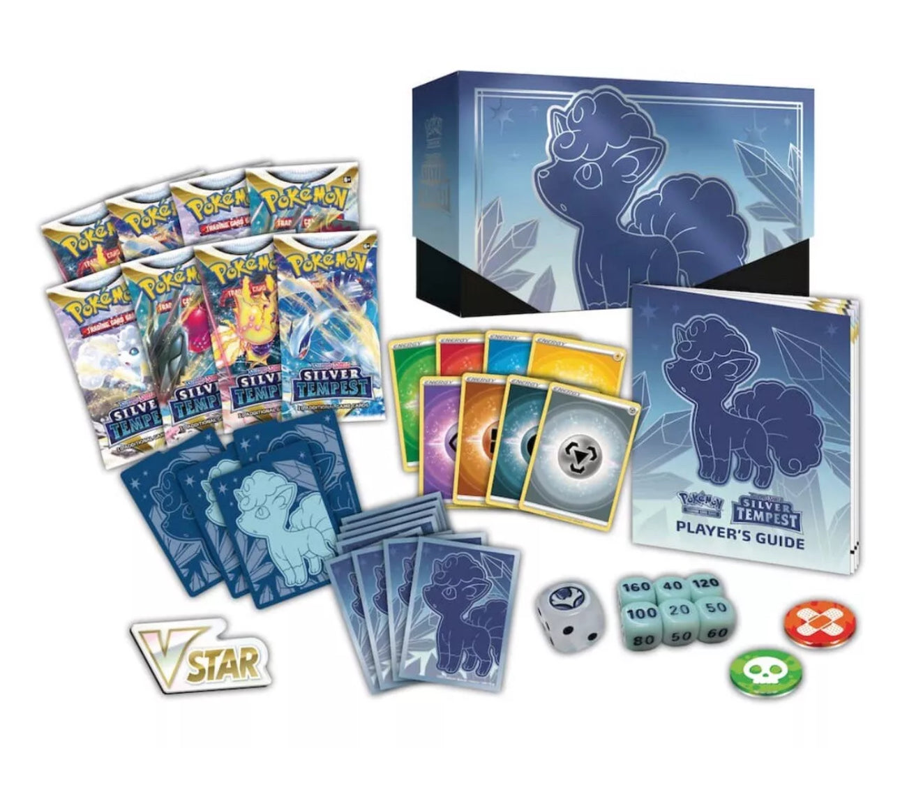 Pokemon TCG Silver Tempest Elite Trainer Box-NEW Factory Sealed