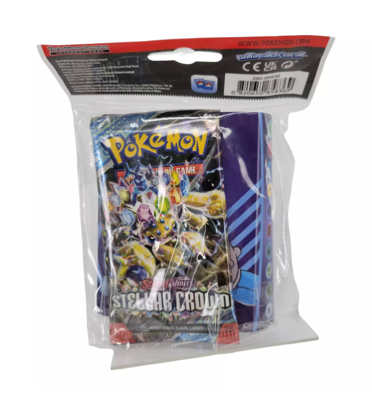 Stellar Crown Booster Pack with Mini Portfolio TCG Q3 2024