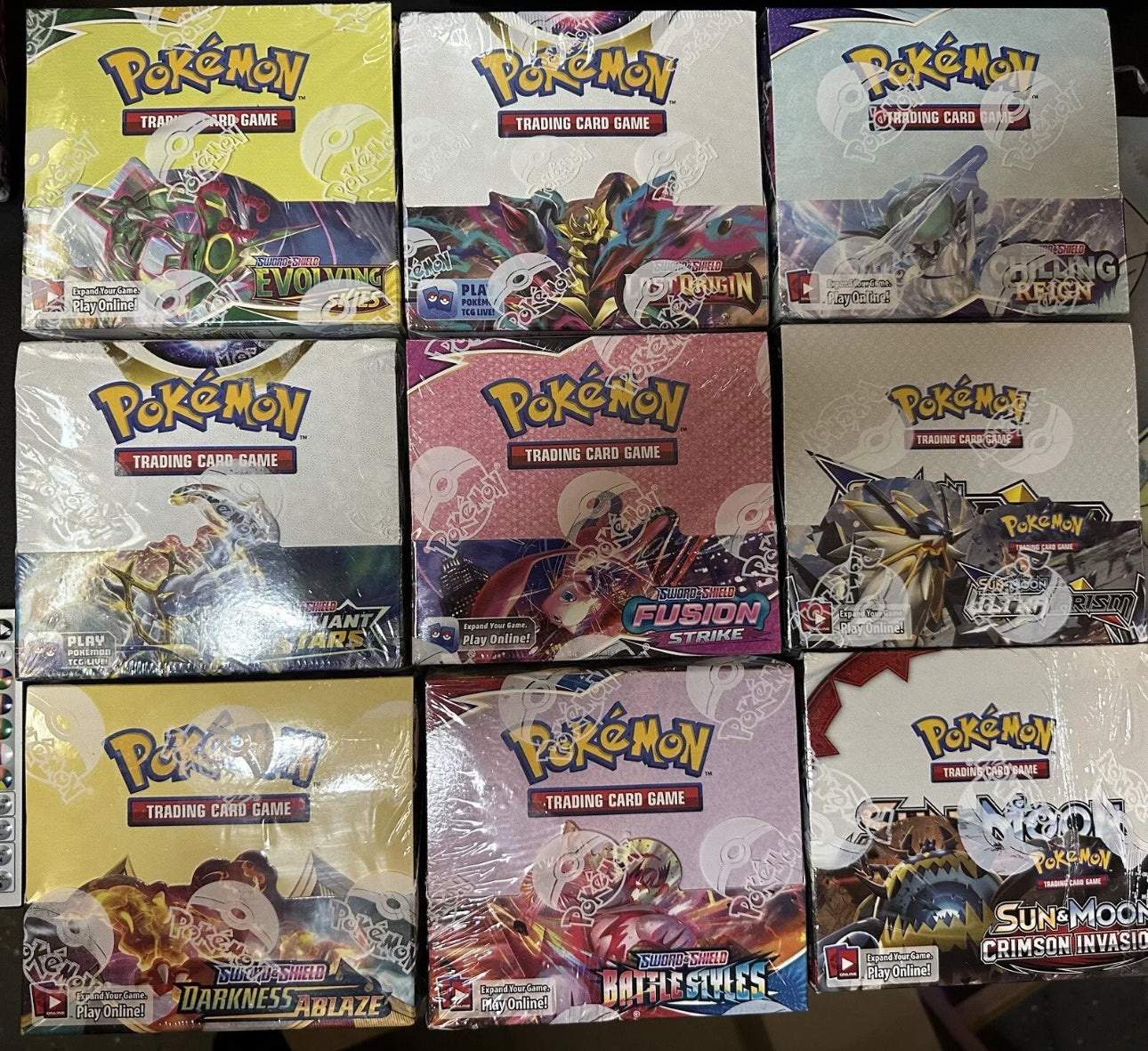 Poke Medium Vintage/Modern Mystery Box with Singles, Packs, Boxes and More!!!