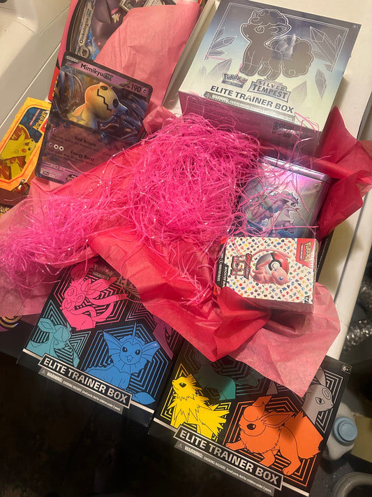 Large Pokemonphilly PINK  Mystery Box