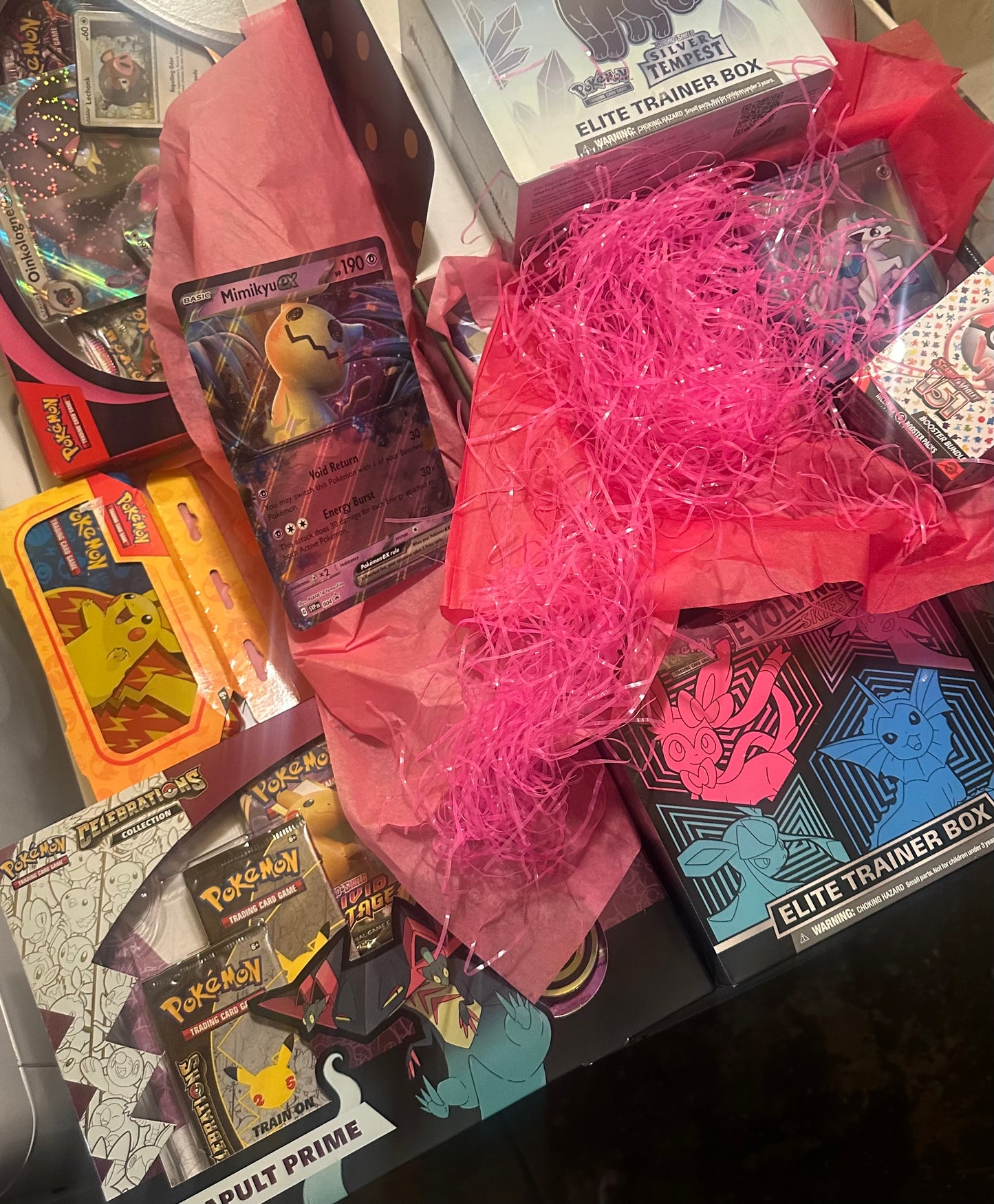 Large Pokemonphilly PINK  Mystery Box