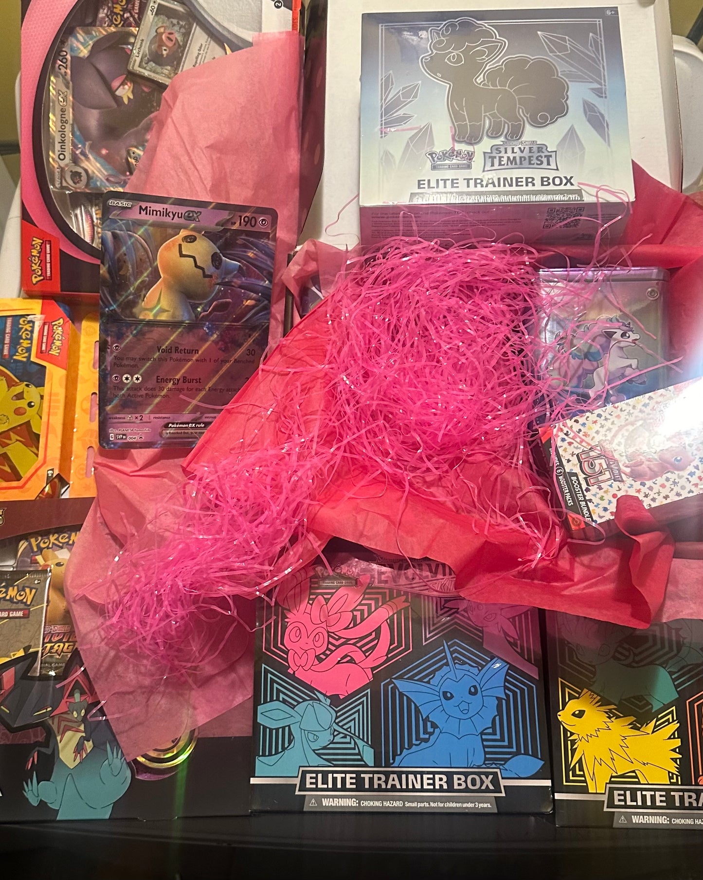 Large Pokemonphilly PINK  Mystery Box
