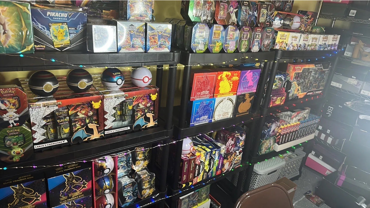 Poke Medium Vintage/Modern Mystery Box with Singles, Packs, Boxes and More!!!