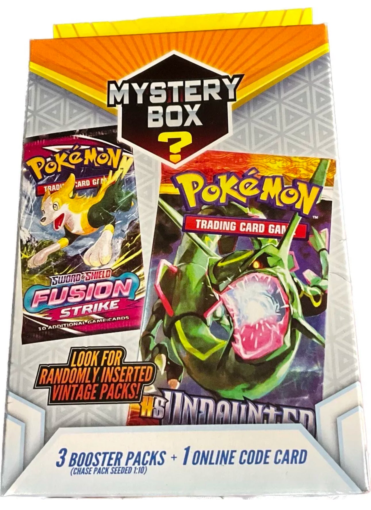 Pokemon TCG Mystery Hanger Box Walmart 3 Booster Pack New Factory Sealed!!