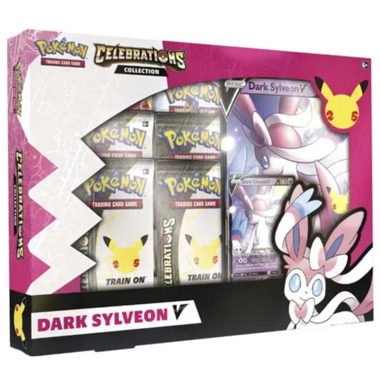 Pokémon TCG: Celebrations Collection Box Dark Sylveon V