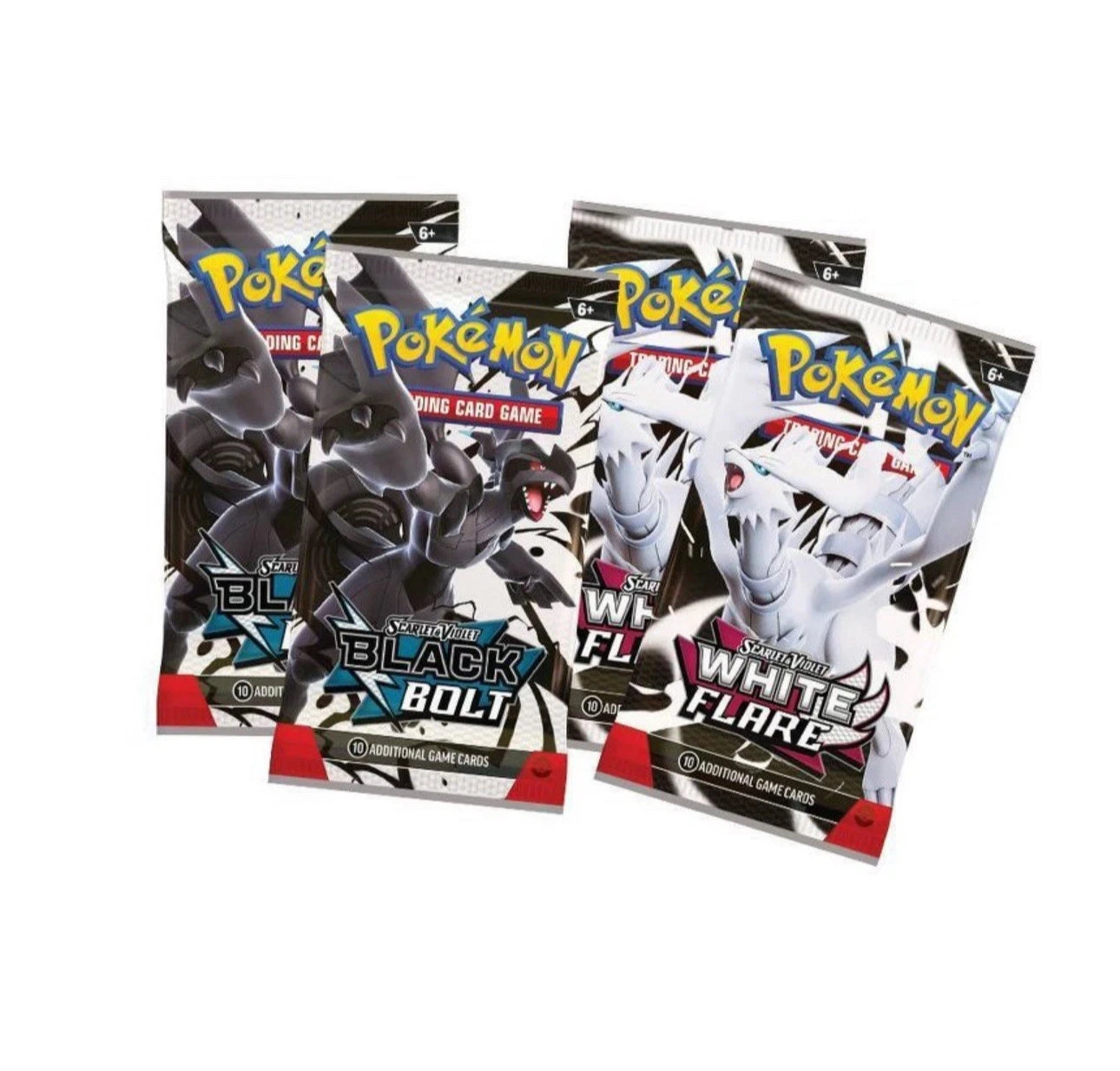 Black Bolt And White Flare Unova Poster Collection Box