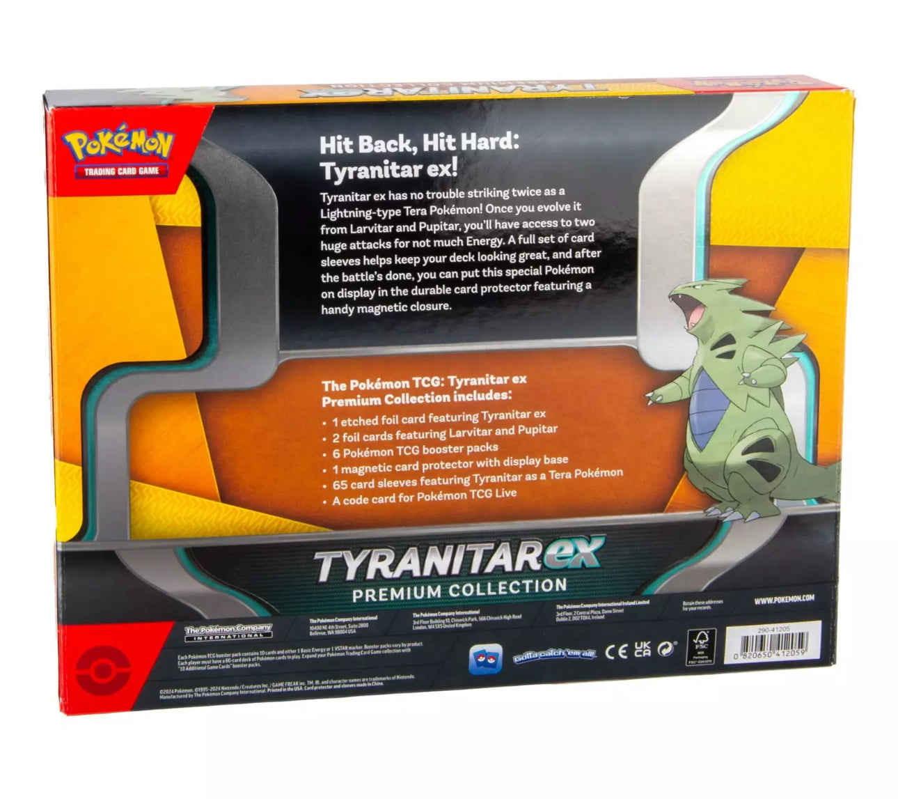 Pokemon Trading Card Games Tyranitar Ex Premium Collection