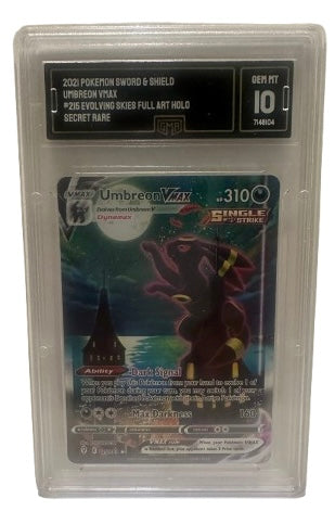 Umbreon VMAX 215/203 Moonbreon GMA 10