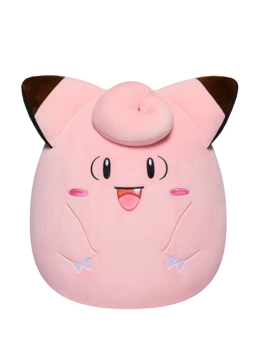 Squishmallows Pokemon 10 inch Clefairy -Ultra Soft Stuffed Plush Toy